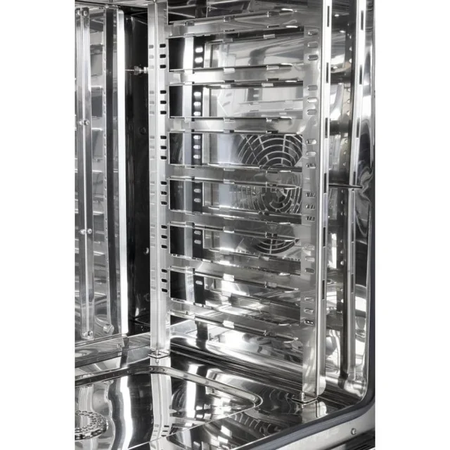 Horno Mixto Profesional 7 Niveles GN 1/1 Pantalla Táctil con Soporte y Kit de Montaje Completo