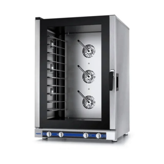 Professional Combi Oven 600x400 mm - 10 GN 1/1 Levels - Galilei Series