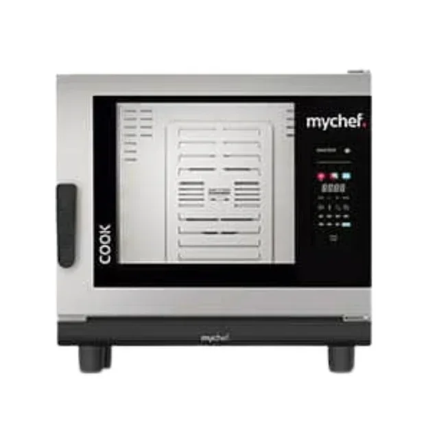 Professional Gas Combi Oven Cook Master - 6 GN 2/1 Levels - Left Door