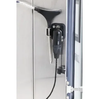 Professional Combi Oven Touch Screen 7 GN 1/1 Levels - Stand, Fixing Kit and Integrated Hood