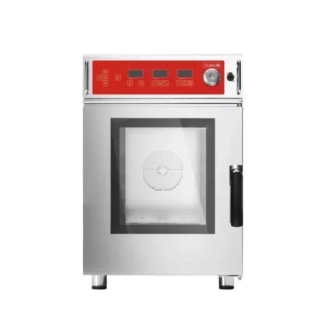 Horno Mixto Inyección Directa Slim 6 Niveles GN 1/1 Limpieza Automática