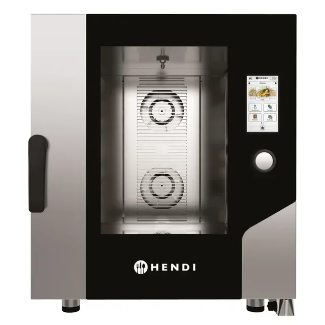 Professional Combi Oven with Touch Control - 7 Gastronorm 1/1 Shelves