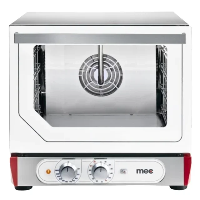 Professional Convection Oven with Steam Injection - 4 GN 1/1 Racks (450×340 mm) - Basic Range