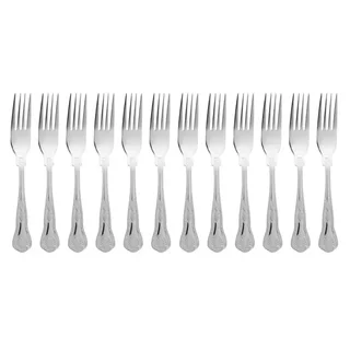 Forchetta da Tavola Kings - Set 12 Pezzi