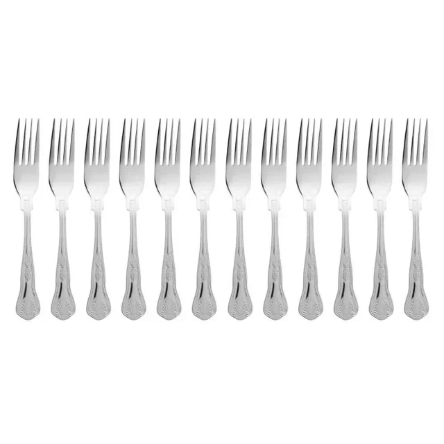 Forchetta da Tavola Kings - Set 12 Pezzi