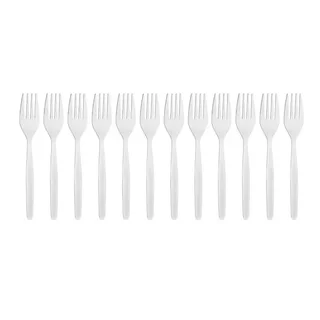 Kelso Stainless Steel Dessert Fork - Set of 12 Pieces