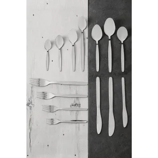 Kelso Stainless Steel Dessert Fork - Set of 12 Pieces