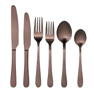 Dessert Forks Cyprium Copper - Set of 12 Pieces