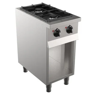 Commercial Kitchen Stove 700 mm - Double Gas Burner