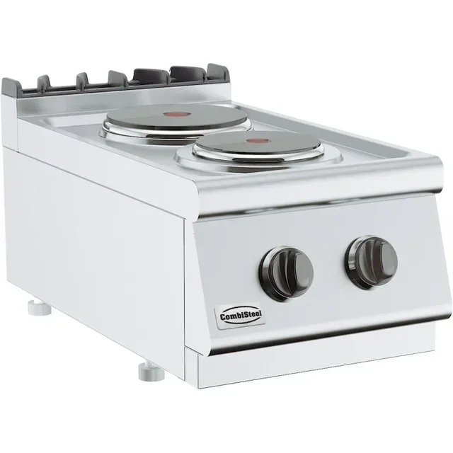 Electric Cooking Range 700 - 2 Hot Plates - Three-Phase 400 V