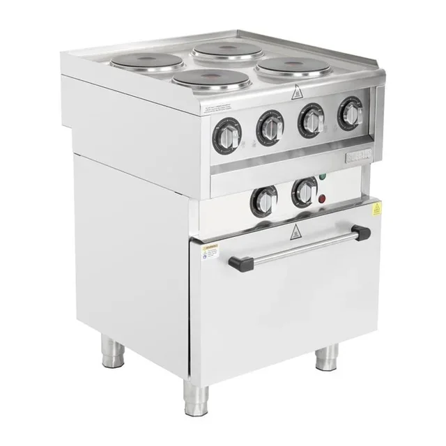 Convection Oven 600 with Integrated Electric Cooktop