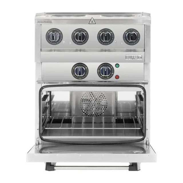 Convection Oven 600 with Integrated Electric Cooktop