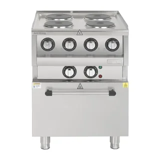 Convection Oven 600 with Integrated Electric Cooktop