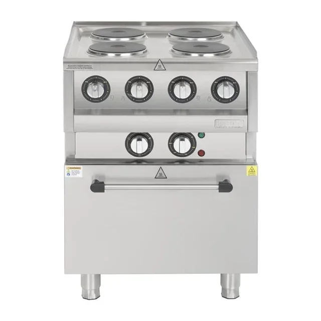Convection Oven 600 with Integrated Electric Cooktop