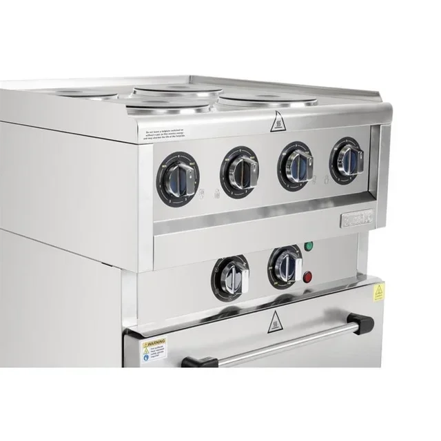 Convection Oven 600 with Integrated Electric Cooktop