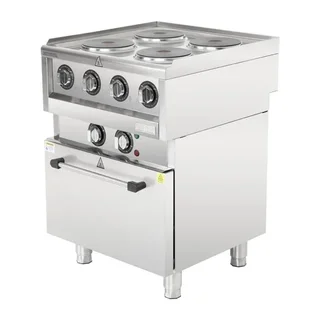 Convection Oven 600 with Integrated Electric Cooktop