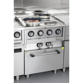 Convection Oven 600 with Integrated Electric Cooktop
