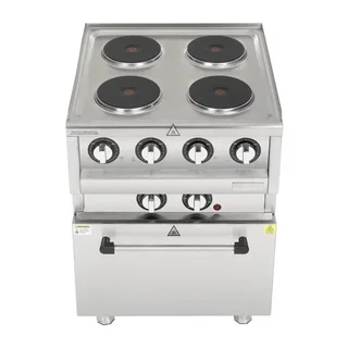 Convection Oven 600 with Integrated Electric Cooktop
