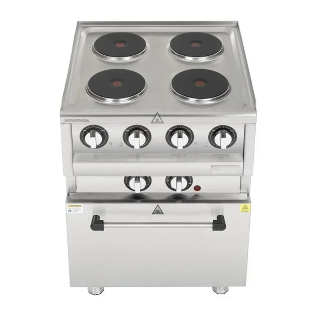 Convection Oven 600 with Integrated Electric Cooktop
