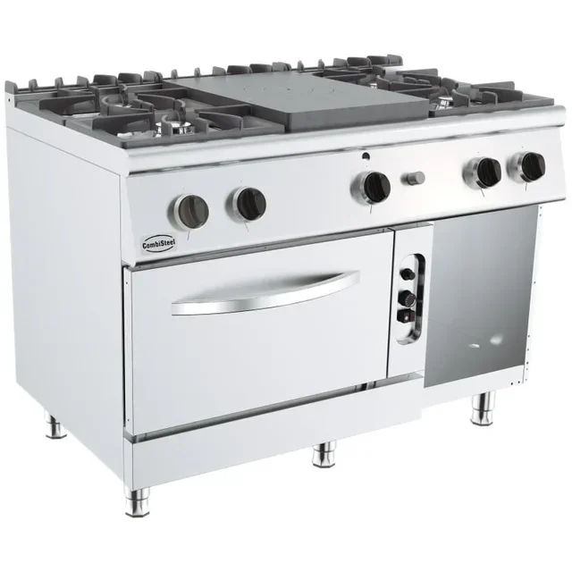 Pro 700 Range - 4 Gas Burners with Integrated Oven