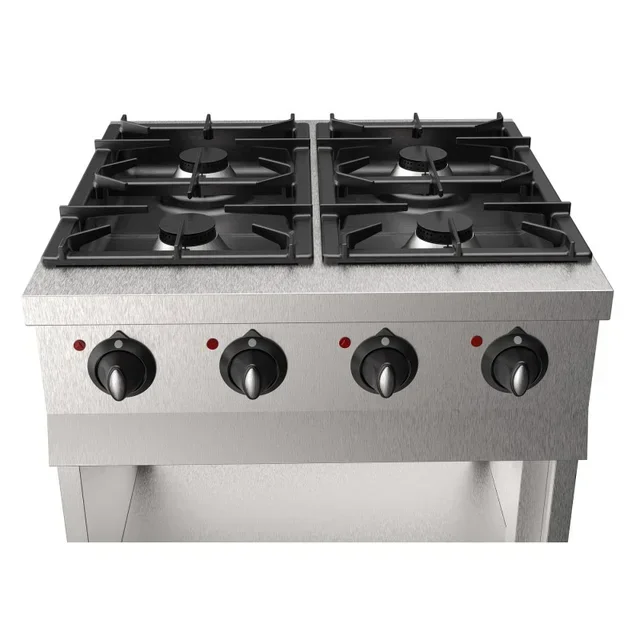 Professional Gas Range 700 mm - 4 Burners
