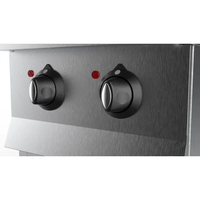 Cucina Professionale 700mm - 6 Fuochi a Gas