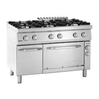 Cocina Serie 700 - 6 Fuegos Vivos & Horno Gastronorm GN1/1