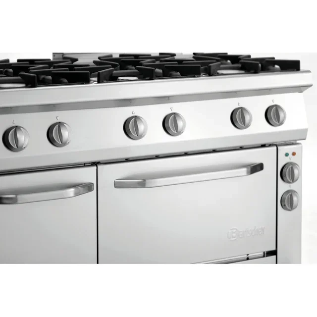 Cocina Serie 700 - 6 Fuegos Vivos & Horno Gastronorm GN1/1