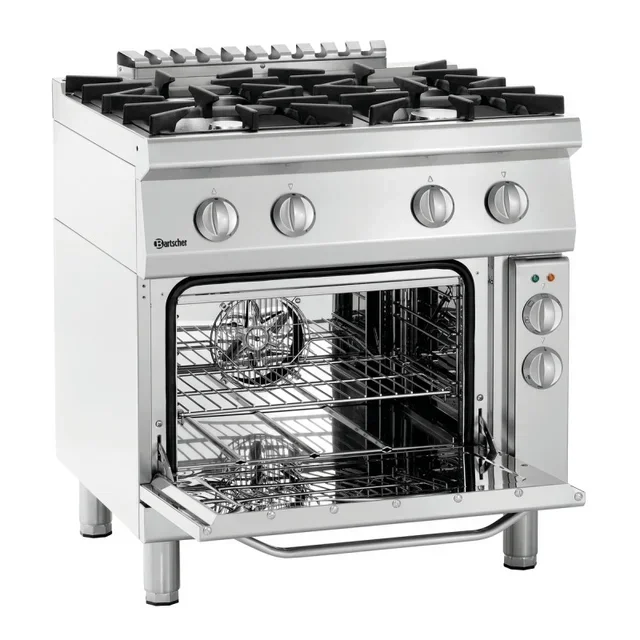 Professional Range Series 700 - 4 Gas Burners & Gastronorm 1/1 Oven