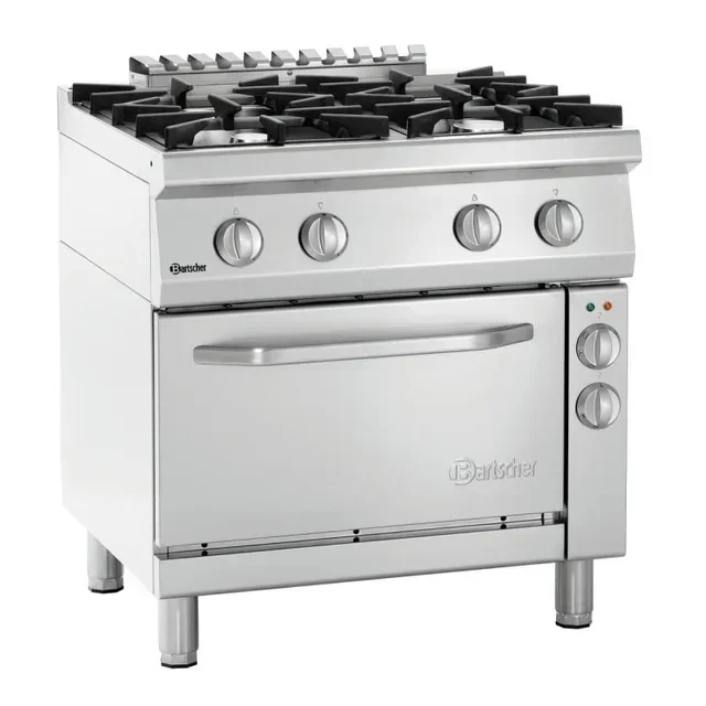 Professional Range Series 700 - 4 Gas Burners & Gastronorm 1/1 Oven