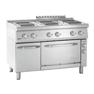 Fogão Série 700 - 6 Bocas Quadradas e Forno Gastronorm 1/1