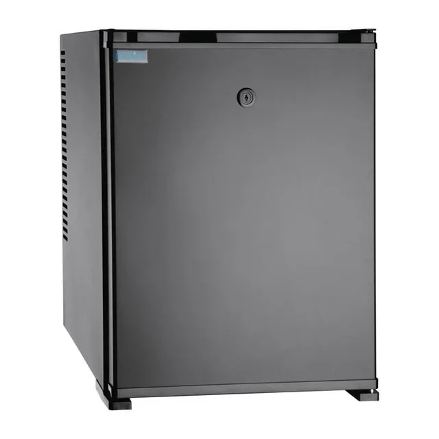Hotel Refrigerator 29 Litres Solid Door Black - Silent Mini Bar Room