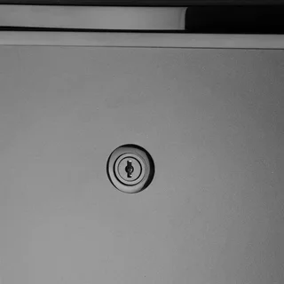 Frigorífico de Hotel 29 Litros Puerta Sólida Negro - Minibar Silencioso Habitación