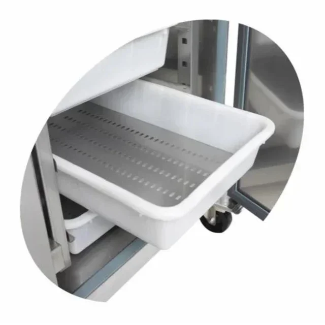 Refrigerador Profesional de Acero Inoxidable 507 L para Pescaderías