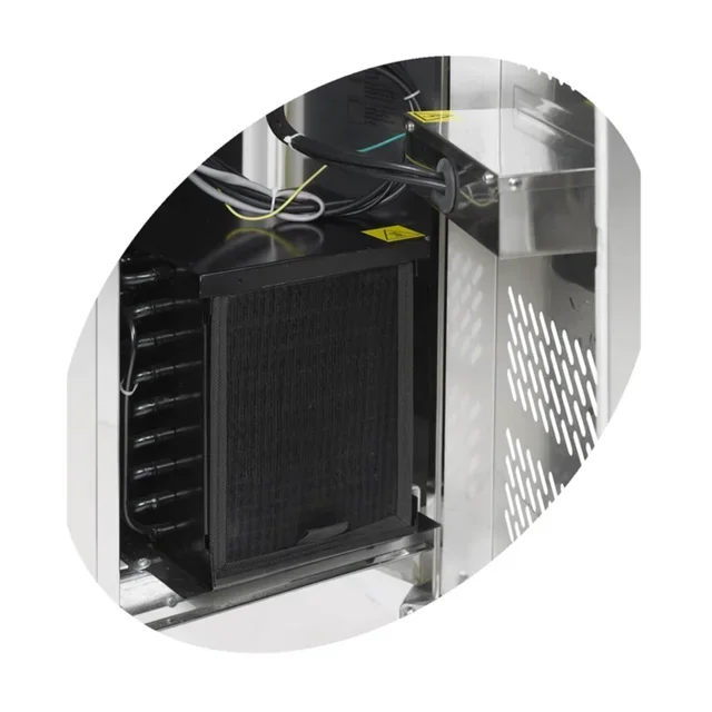 4-Door Snack Refrigerated Display Case - 460 Liter Capacity