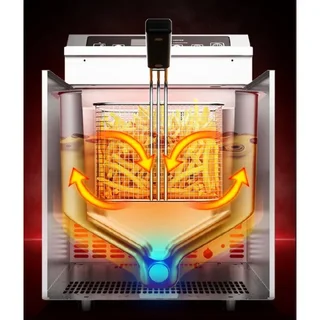 Fritadeira de Indução de Bancada - Capacidade 8 Litros