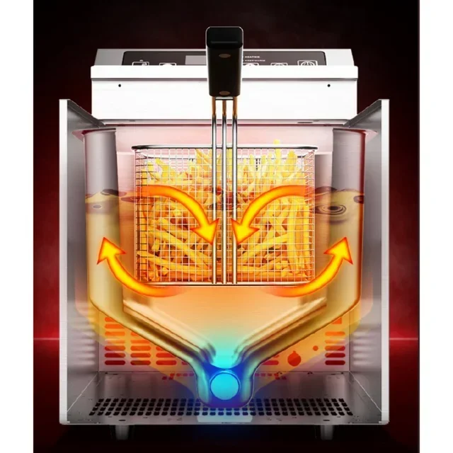 Countertop Induction Fryer - 8 Liter Capacity