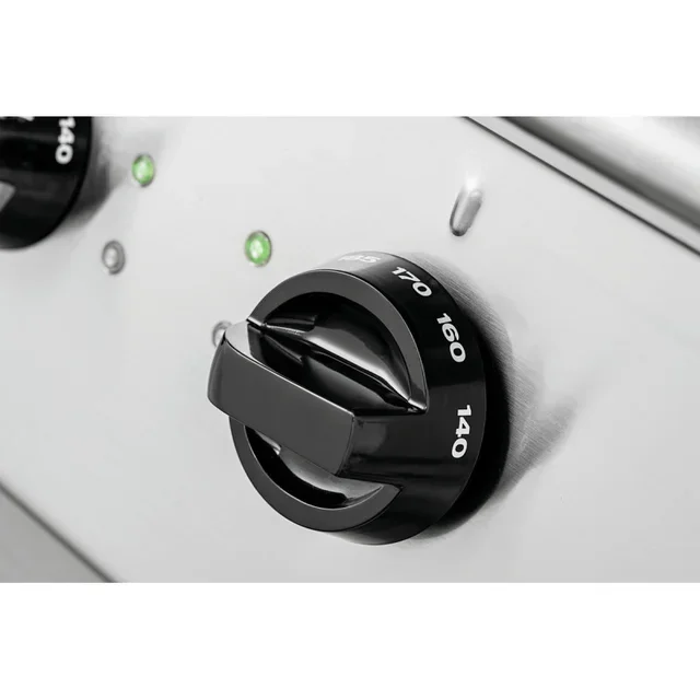 Professional Electric Deep Fryer 700 - Double Tank 2 × 8 Litres