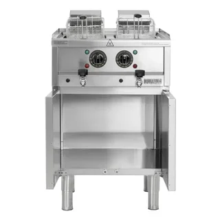 Friteuse Électrique Double 8L - Série 600 - Capacité Totale 16L