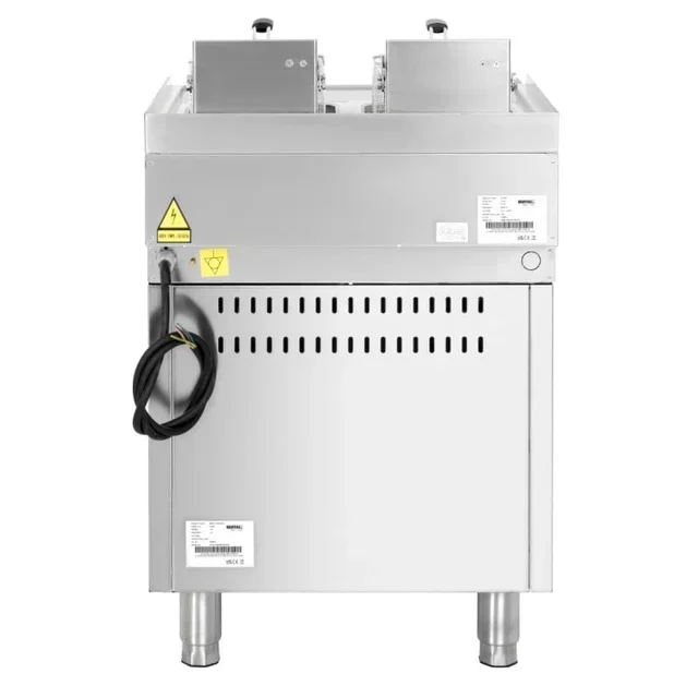 Friteuse Électrique Double 8L - Série 600 - Capacité Totale 16L