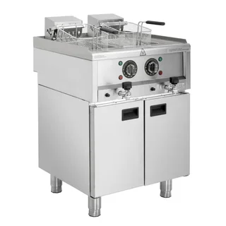 Friteuse Électrique Double 8L - Série 600 - Capacité Totale 16L