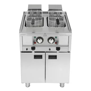 Friteuse Électrique Double 8L - Série 600 - Capacité Totale 16L