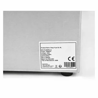 Fritadeira Elétrica Dupla Cuba 8 Litros com Sistema de Drenagem - Uso Profissional