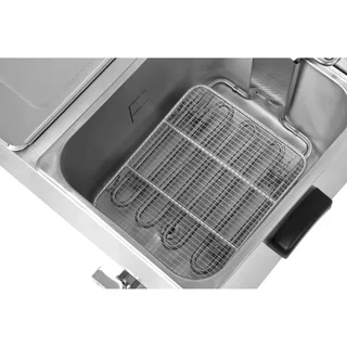 Fritadeira Elétrica Dupla Cuba 8 Litros com Sistema de Drenagem - Uso Profissional