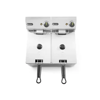 Friteuse Électrique Kitchen Line - Double Cuve 4 Litres