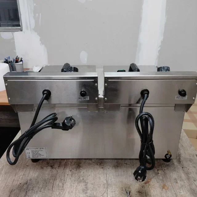 Professional Electric Deep Fryer Double Tank 13L + 13L with Drain Tap - Refurbished