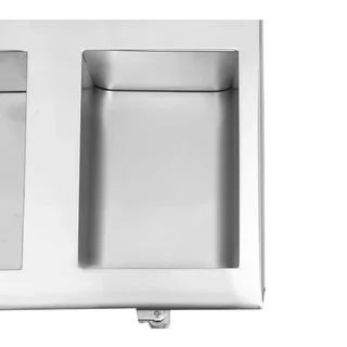 Professionelle Elektro-Fritteuse Doppelbecken 13L + 13L mit Ablasshahn - Überholt