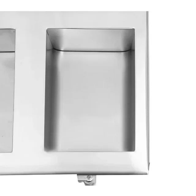 Professionelle Elektro-Fritteuse Doppelbecken 13L + 13L mit Ablasshahn - Überholt