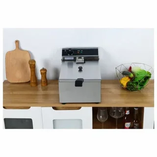 Freidora Eléctrica Profesional 10 Litros - Gran Capacidad para Restauración