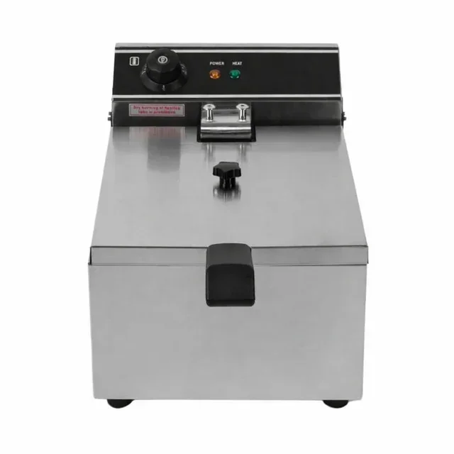 Professionelle Elektro-Fritteuse 10 Liter - Großes Fassungsvermögen für Gastronomie